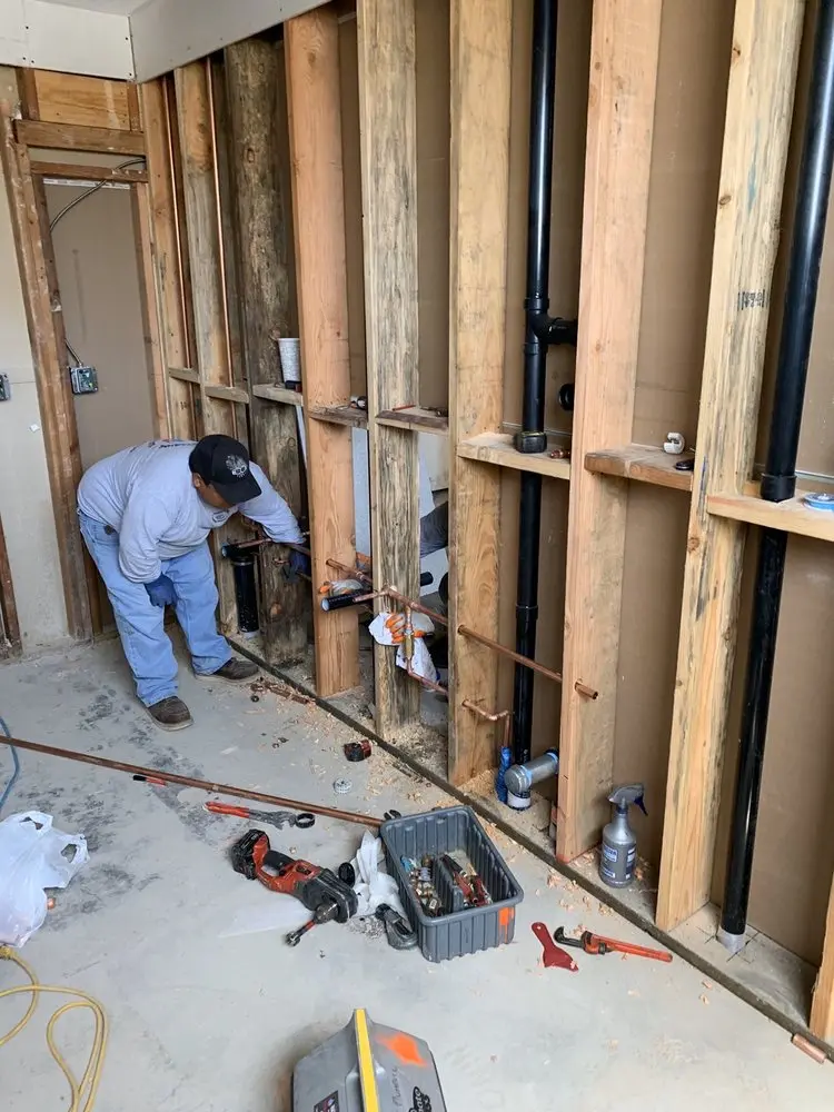 Commercial rough-in plumbing for Water Heater Replacement in Bethel Park